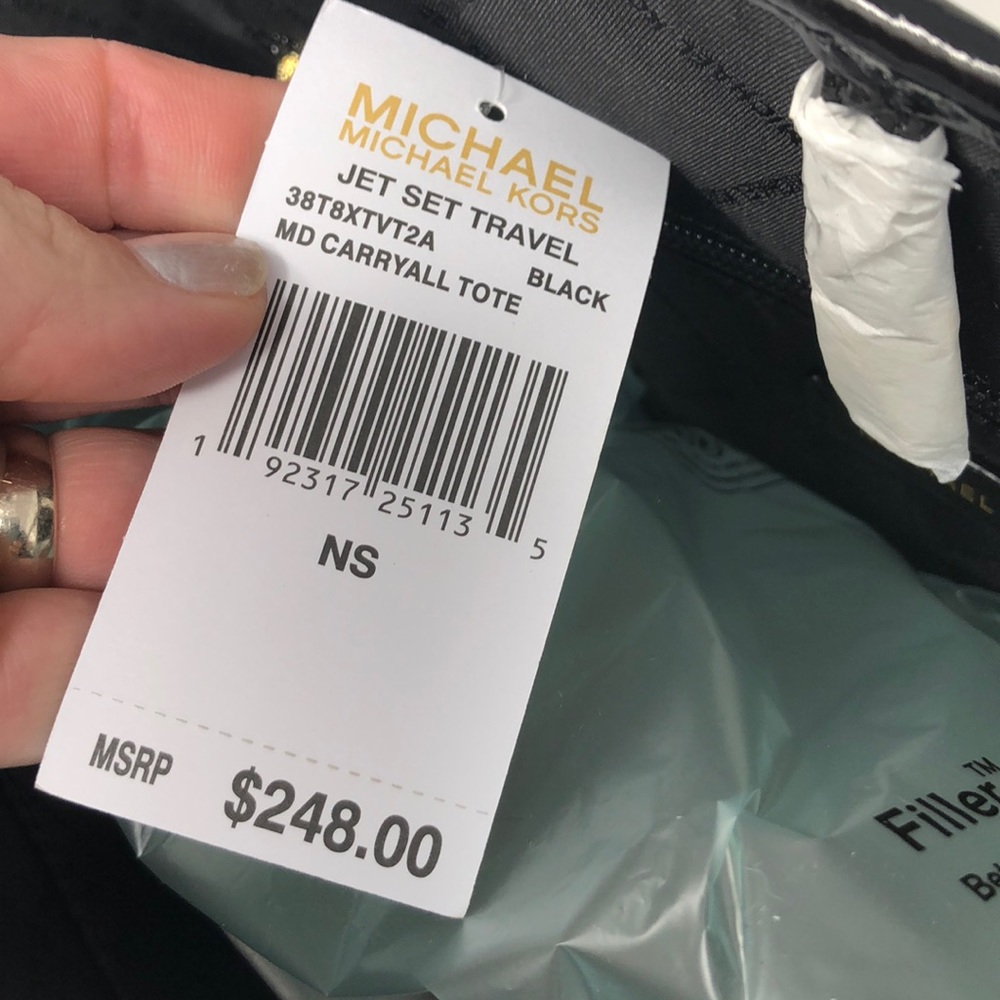 Nwt Michael kors jet set travel MD  carryall tote - Picture 4 of 5